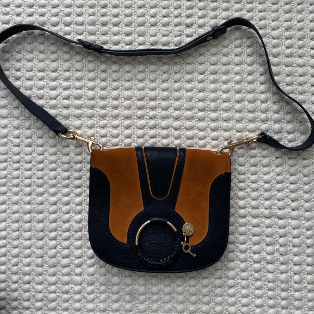 See by Chloe Saddle Bag Leather / Suede Bag MEDIUM
